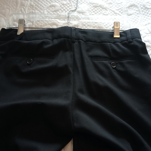 THEORY BLACK EMORY /BROADWAY PANTS SZ 4 - Picture 7 of 12